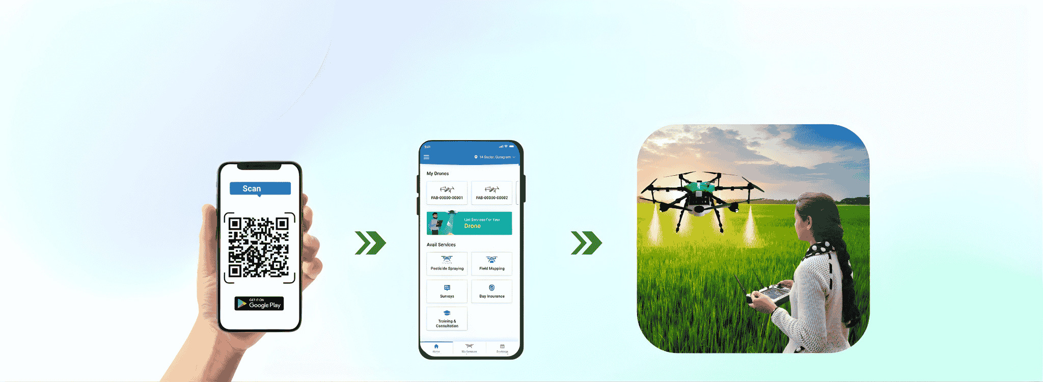 IoTechWorld Agrinet Drone-as-a-Service App