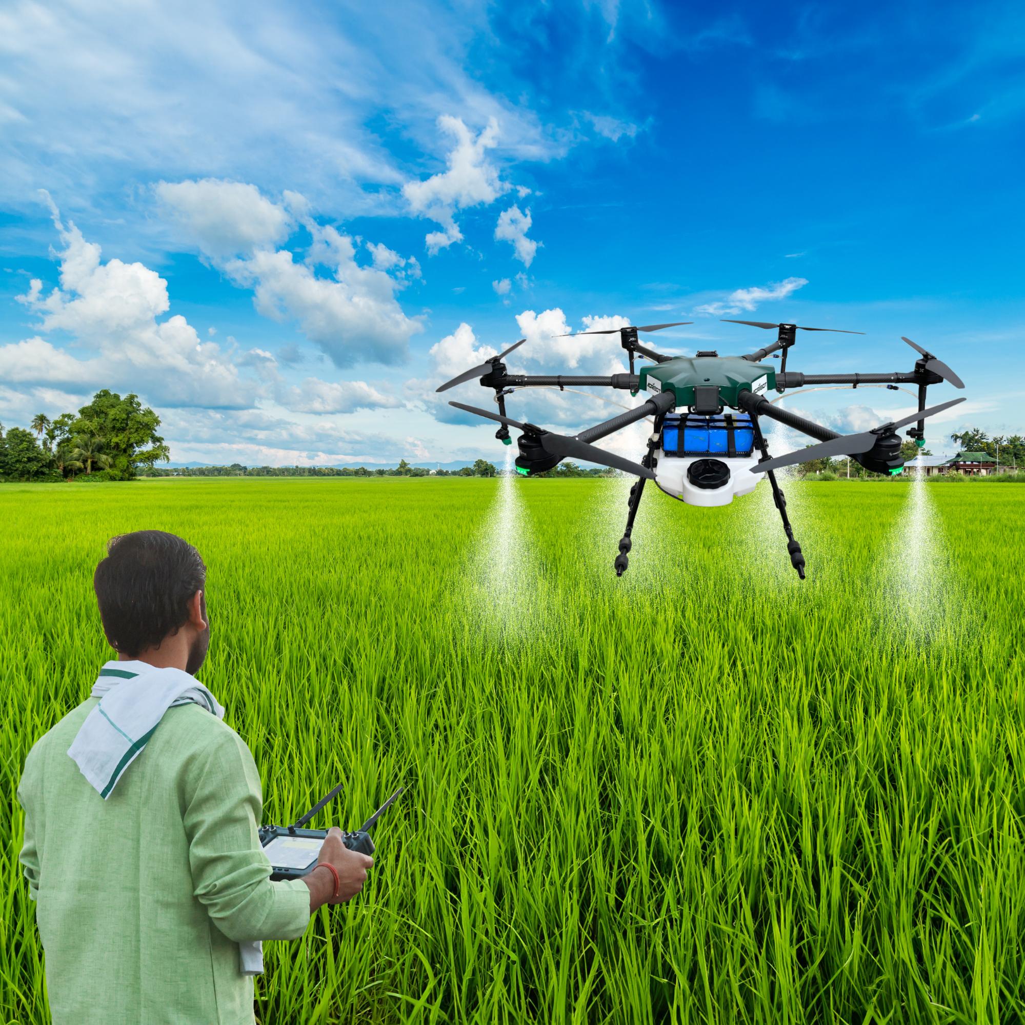Using Drones in Farm Management